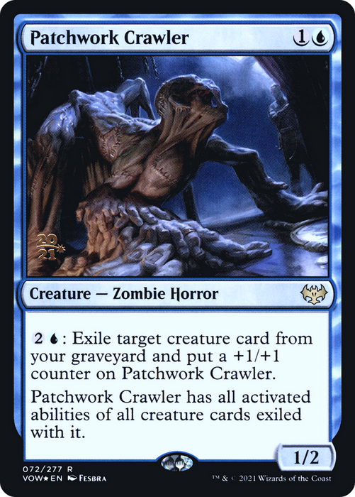 Patchwork Crawler (PRE-72S) - rare - Foil