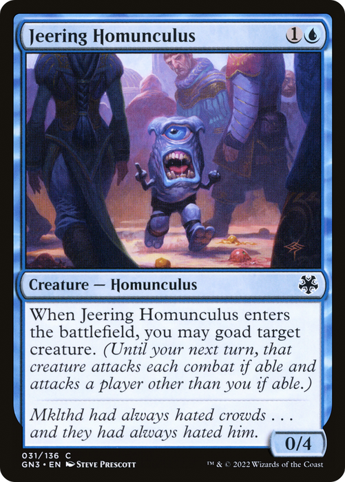 Jeering Homunculus (GN3-031) - common