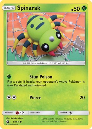 Spinarak (005/168) - SCS  - Common