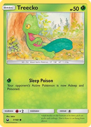 Treecko (7) (007/168) - SCS  - Common
