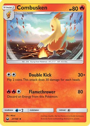 Combusken (027/168) - SCS  - Uncommon