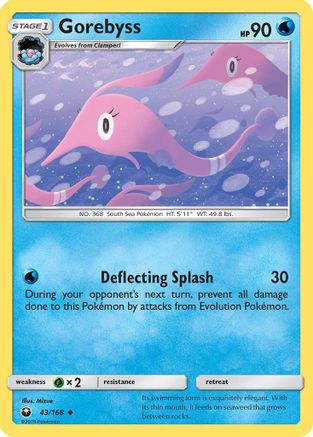 Gorebyss (043) - SCS  - Uncommon - Reverse Holofoil