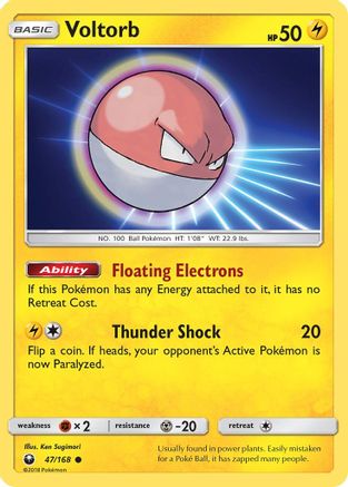 Voltorb (047/168) - SCS  - Common