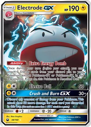 Electrode GX (048/168) - SCS  - Ultra Rare - Holofoil