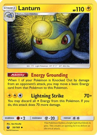 Lanturn (050) - SCS  - Uncommon - Reverse Holofoil