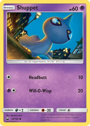 Shuppet (63) (063) - SCS  - Common - Reverse Holofoil