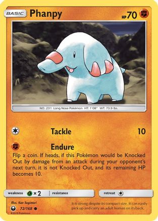 Phanpy (072) - SCS  - Common - Reverse Holofoil