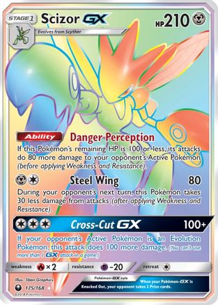 Scizor GX (Secret) (175) - SCS  - Secret Rare - Holofoil