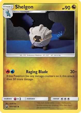 Shelgon (105/168) - SCS  - Uncommon - Reverse Holofoil
