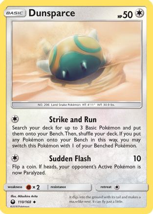 Dunsparce (110/168) - SCS  - Uncommon