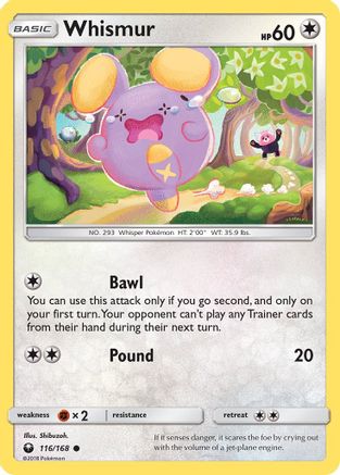 Whismur (116) (116/168) - SCS  - Common