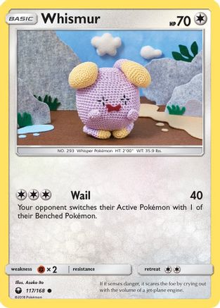 Whismur (117) (117/168) - SCS  - Common - Reverse Holofoil