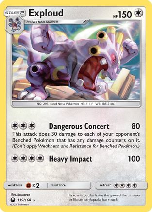 Exploud (119) - SCS  - Rare