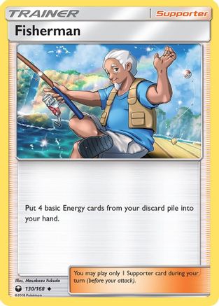 Fisherman (130/168) - SCS  - Uncommon - Reverse Holofoil