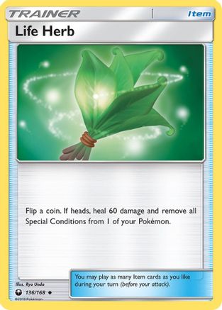 Life Herb (136) - SCS  - Uncommon - Reverse Holofoil