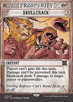 Skullcrack (OTP-027) - rare: (Showcase) (Borderless) - Foil