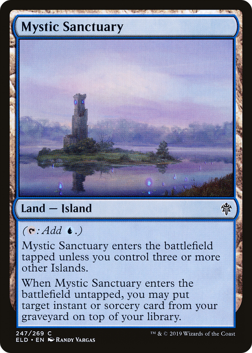 Mystic Sanctuary (ELD-247) - common - Foil