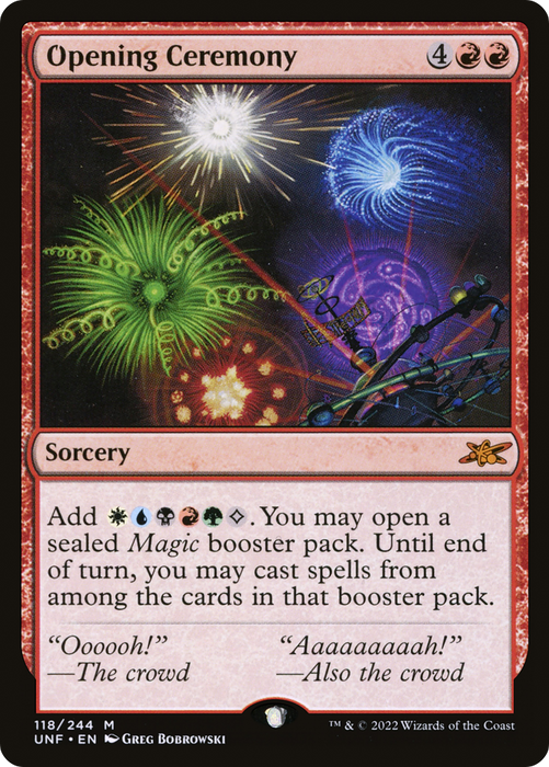 Opening Ceremony (UNF-118) - mythic - Foil