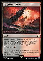 Foreboding Ruins (LTC-310) - rare