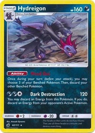 Hydreigon (062/111) - DE  - Holo Rare - Holofoil