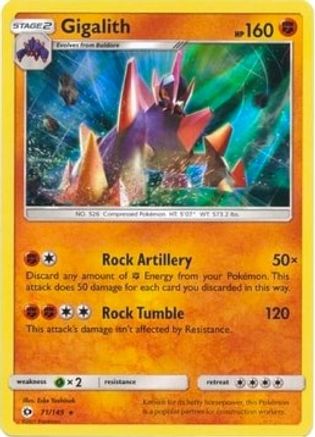 Gigalith (071/149) - BE  - Promo - Holofoil