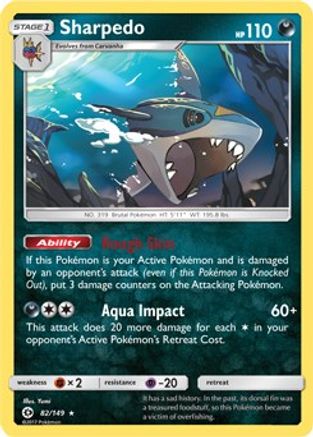 Sharpedo (082/149) - BE  - Promo - Holofoil
