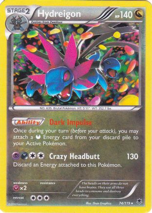 Hydreigon (074/119) - BE  - Promo - Holofoil