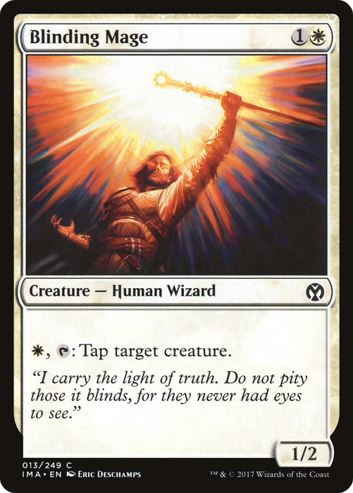 Blinding Mage (IMA-013) - common - Foil