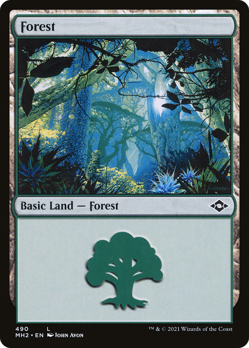 Forest (MH2-490) - common - Etched Foil