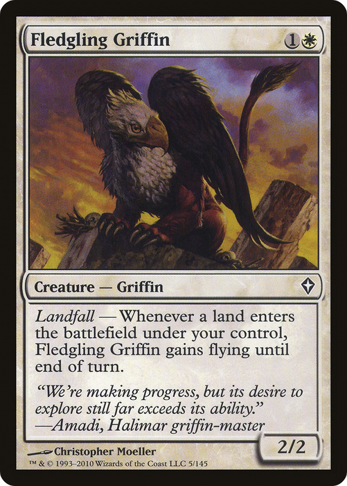 Fledgling Griffin (WWK-005) - common