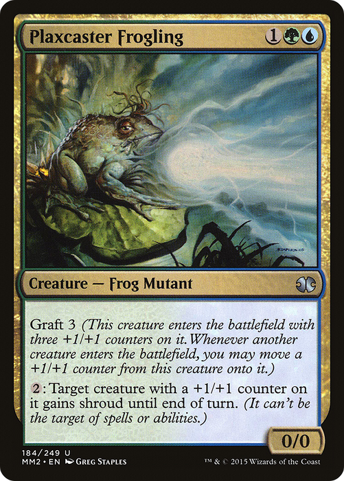 Plaxcaster Frogling (MM2-184) - uncommon - Foil