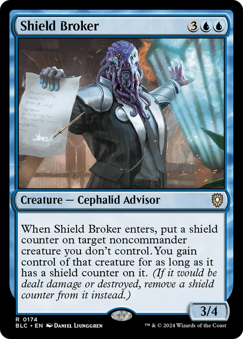 Shield Broker (BLC-174) - rare