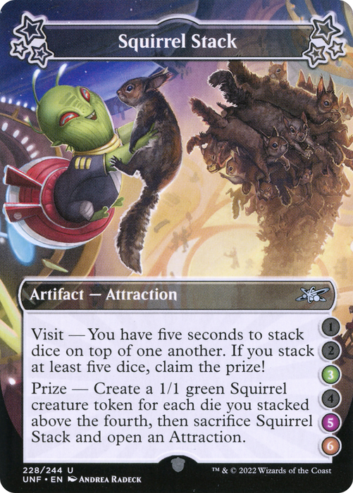 Squirrel Stack (UNF-228E) - uncommon - Foil