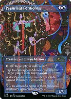 Persistent Petitioners (SLD-595) - rare (Borderless) - Foil