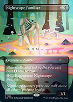 Nightscape Familiar (SLD-1546★) - rare (Borderless) - Foil