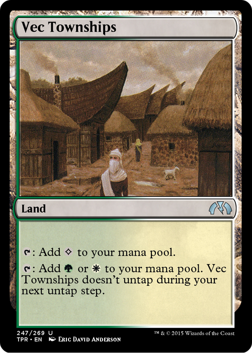 Vec Townships (TPR-247) - uncommon - Foil