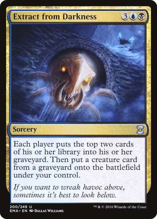Extract from Darkness (EMA-200) - uncommon - Foil