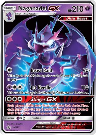 Naganadel GX (SM125) - SP  - Promo - Holofoil