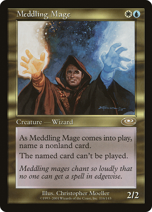 Meddling Mage (PLS-116) - rare