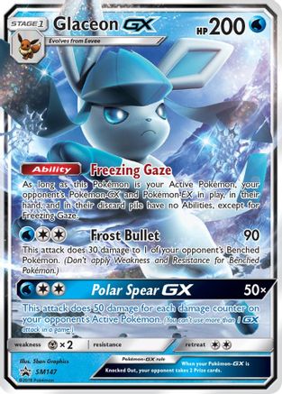 Glaceon GX (SM147) - SP  - Promo - Holofoil
