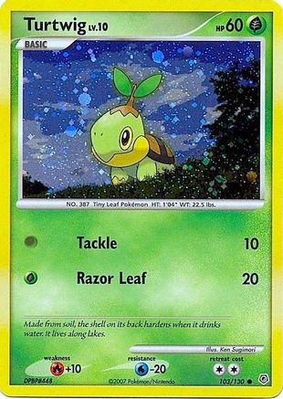 Turtwig (103/130) - LCC  - Promo - Holofoil