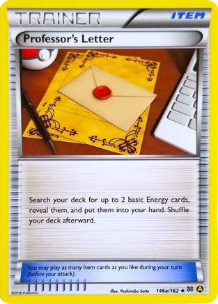 Professor's Letter (146a/162) - AAP  - Promo - Holofoil
