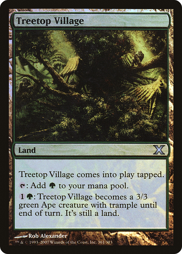 Treetop Village (10E-361★) - uncommon - Foil