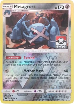 Metagross (095/168) - LCC  - Promo - Reverse Holofoil