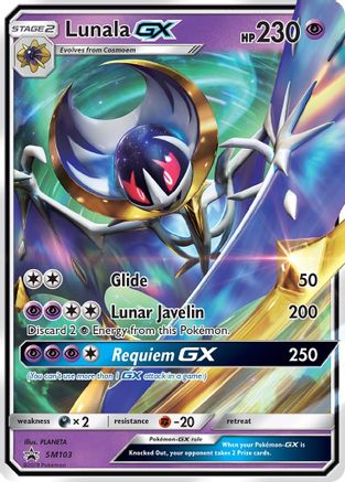 Lunala GX (SM103) - SP  - Promo - Holofoil