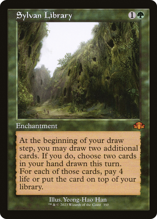 Sylvan Library (DMR-350) - mythic