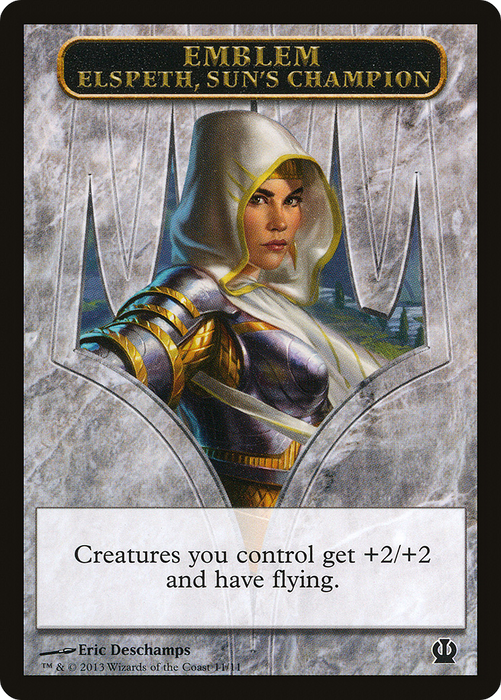 Elspeth, Sun's Champion Emblem (THS-011) - common