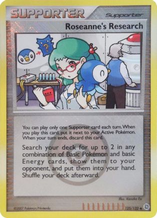 Roseanne's Research (125/132) - LCC  - Promo - Reverse Holofoil