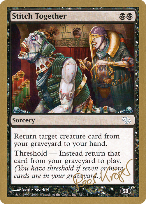 Stitch Together (WCD-PK72SB) - uncommon