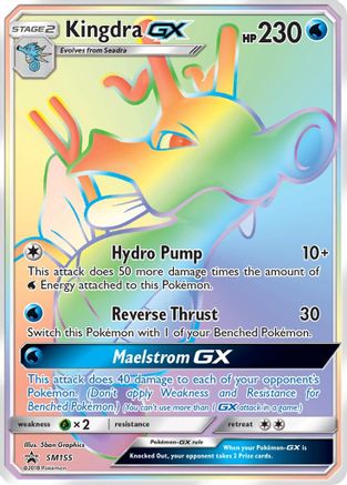 Kingdra GX (SM155) - SP  - Promo - Holofoil